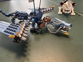 LEGO Ninjago Lightning Dragon Battle 2521 Complete Missing A Few Figs - Rare