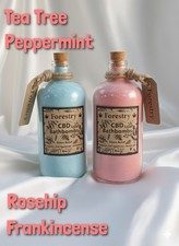 2pk Hemp Infused Bath Bomb Essential Oils -All Natural Stress Relief Relaxing