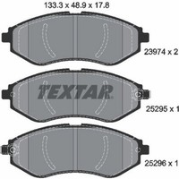 Textar 2397406 Bremsbelagsatz FüR Chevrolet Daewoo Aveo Kalos T250 T255 T200