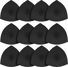 6 Pairs Bra Pads Inserts Triangle Removable Push-Up Sponge Enhancers for Women