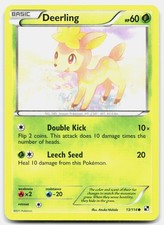 Pokemon Deerling 13/114 Black White LP [K5I85M]