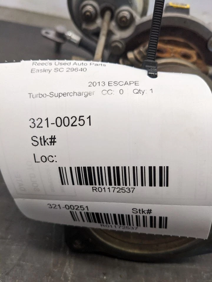 Turbo/Supercharger 1.6L Turbo Fits 14-19 FIESTA 1172537 - Image 2 of 4