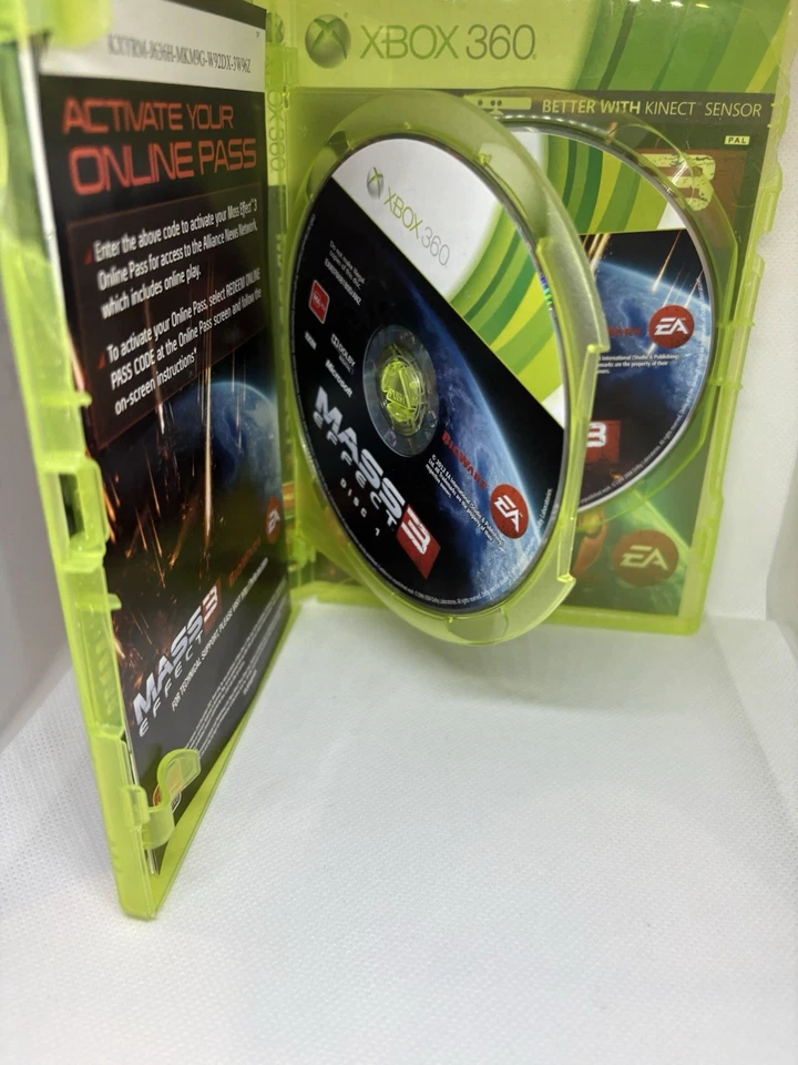 Mass Effect 3 Microsoft Xbox 360 Game PAL Free Postage * Damaged Case - Image 2 of 4