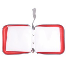 2X(40 CD DVD Disc Album Storage Carry Case Cover Wallet Sleeve Holder Bag6333