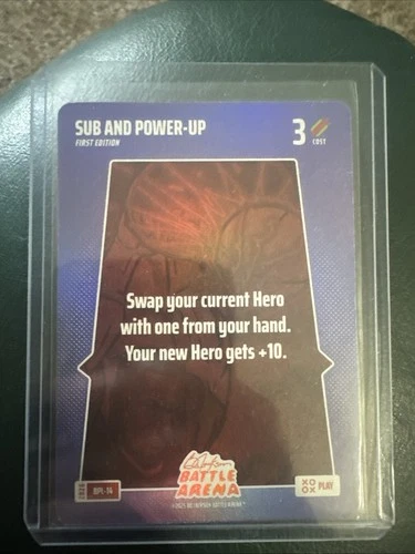 2026 Bo Jackson Battle Arena Sub and Power-Up 1st Edition Bonus Play FOIL BPL-14