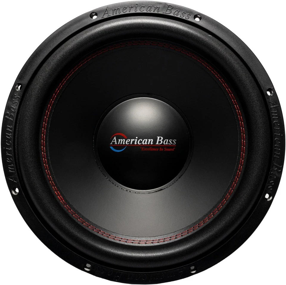 AMERICAN BASS DX 15” 500W/1000W (RMS/MAX) CAR SUBWOOFER SUB WOOFER 4-OHM SVC NEW - Image 2 of 4