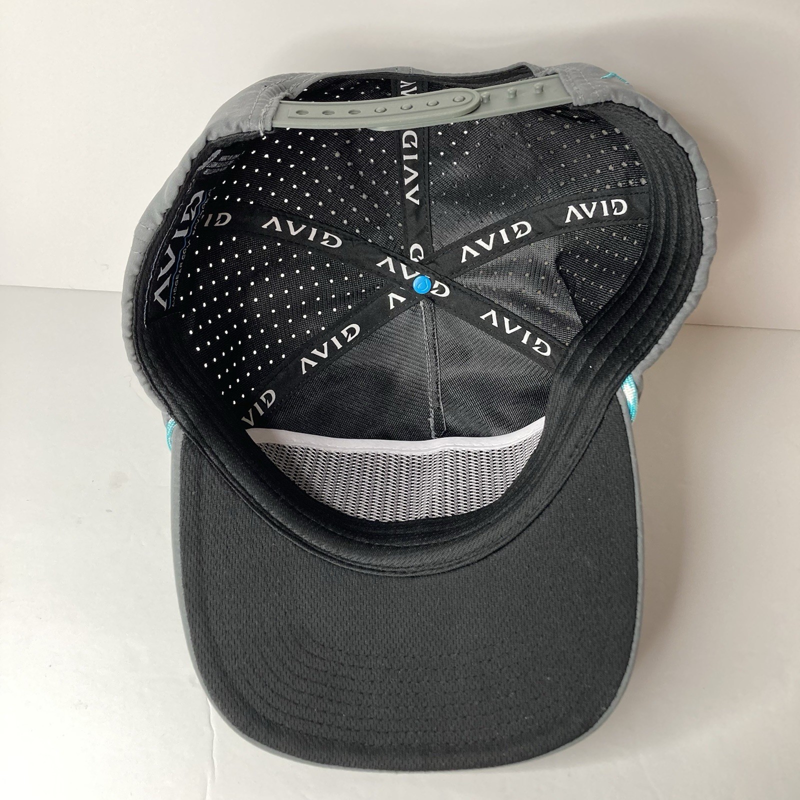 Avid Hat Cap Gray Snapback Performance Adjustable… - image 6