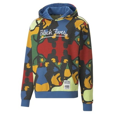 PUMA Harlem Hoodie Yellow Alert MD