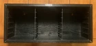 Vintage Nintendo NES 18 Game Black Wood Storage Cabinet/Shelf Original