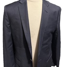  800 MEN'S J CREW LUDLOW SUIT CHARCOAL GRAY 40 R 34 X 30 PANTS