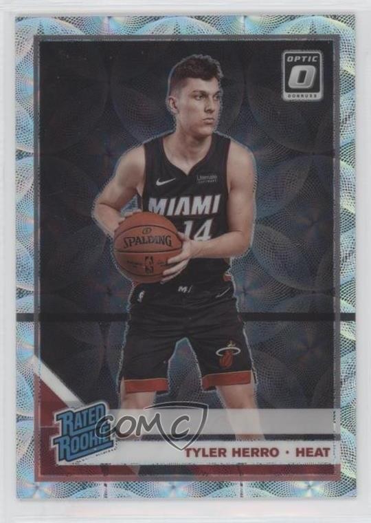 2019 Donruss Optic Rated Rookie Premium Box Set Prizm /249 Tyler Herro #172 0c6