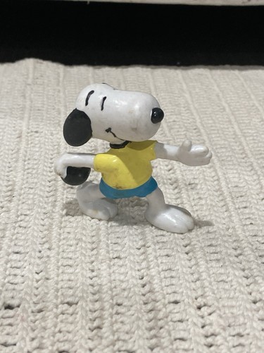 1966 Vintage Snoopy Toy, United Feature Snoopy Bowling Toy Modellino