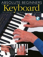 Absolute Beginners Keyboard Learn Piano Music Lessons Play-Along Book  Audio