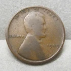 1909 - V.D.B.  LINCOLN CENT - LOOKS LIKE A GOOD - TYPE COIN - FREE SHIPPING