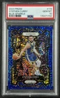 STEPHEN CURRY PSA 10 2023-24 PANINI PRIZM #119 BLUE SPARKLE 022/144