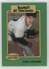 1987 Hygrade Baseball's All-Time Greats Carl Erskine 0v7a