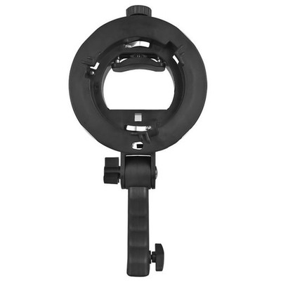 2X(Type Bracket Bowens Mount für Flash Light Speedlite Snoot Softbox V850II4276