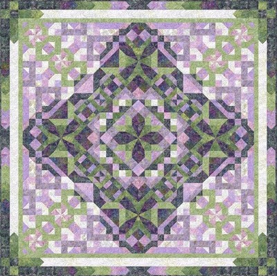Jade Garden Quilt Pattern - printed to order with permission from Wilmington