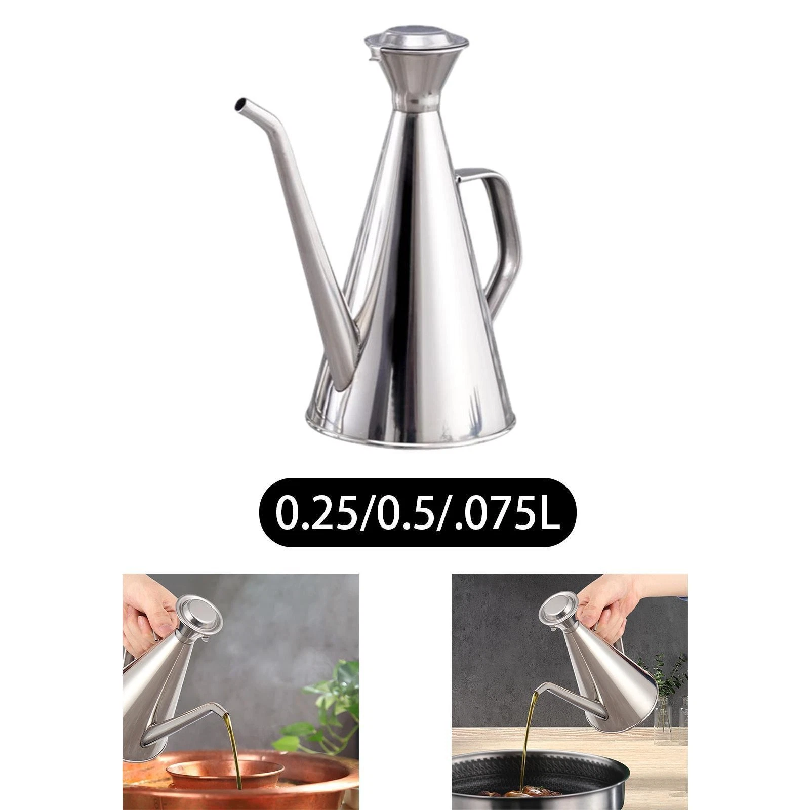 Oil Pot Grease Container Dispenser