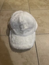 Tokyo Disney Resort  Mickey Mouse Fluffy White Cap Hat