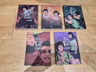 ALL OF US ARE DEAD : Manhwa/Webtoon  Bände Nr. 1 -5 komplett und  in Topzustand