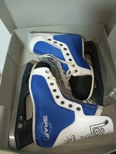 Schlittschuhe Damen Graf Laser 96 Power Speed Blau Gr 37