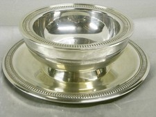 🇫🇷 COUPE RAFRAICHISSOIR CAVIAR BOL CHAUFFE PLAT MÉTAL ARGENTE SAINT MEDARD