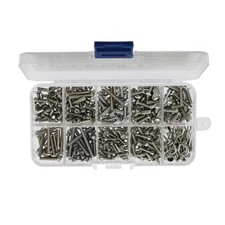 New 387 in 1 Stainless Stelel Screws Set For 1/10 RC Car Traxxas TRX-4 Crawler