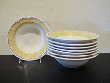 (8) Studio Nova Provence Garden SH518 Soup / Cereal Bowls 8 1/8"