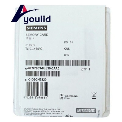 6ES7953-8LJ30-0AA0 1PC New Siemens MMC Memory Card 6ES7 953-8LJ30-0AA0