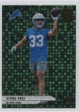 2024 Panini Donruss Elite Rookies Green Disco Sione Vaki #189 1i3s