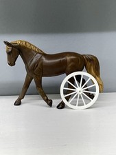 4 Wagon Wheels 1:32 Stablemate Model Horse Breyer Farm Diorama Scene 3D Printed