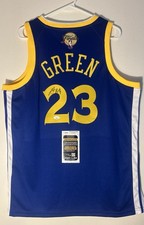 Draymond Green Signed Golden State Warriors Jersey Finals Patch Auto JSA COA