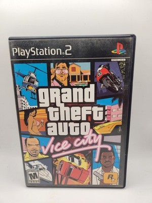 Grand Theft Auto GTA Vice City PlayStation 2, Cib Tested Great Shape 