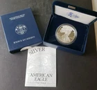 2003 W Proof $1 American Silver Eagle Dollar