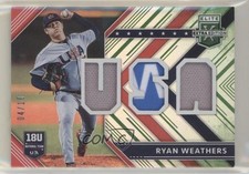 2018 Panini Elite Extra Edition USA Materials Emerald 4/10 Ryan Weathers 0aq7