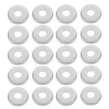 20Pcs Aluminum Alloy Roller Skate Bearing Spacers Double Row Washers for Repair