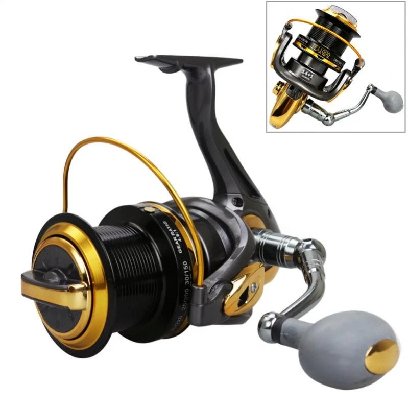 ebay saltwater fishing reels Reel, Heavy Duty Two Speed Conventional Jigging Reel for Saltwater and Freshwater Fishing Anglers Professional Recreational Fishing : Sports & Outdoors Left Hand Unbranded Saltwater Fishing Reel Spinning