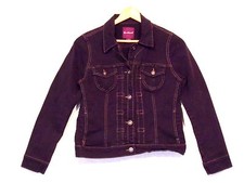 Gloria Vanderbilt stretch denim jean jacket / women's M / fantastic / bn13