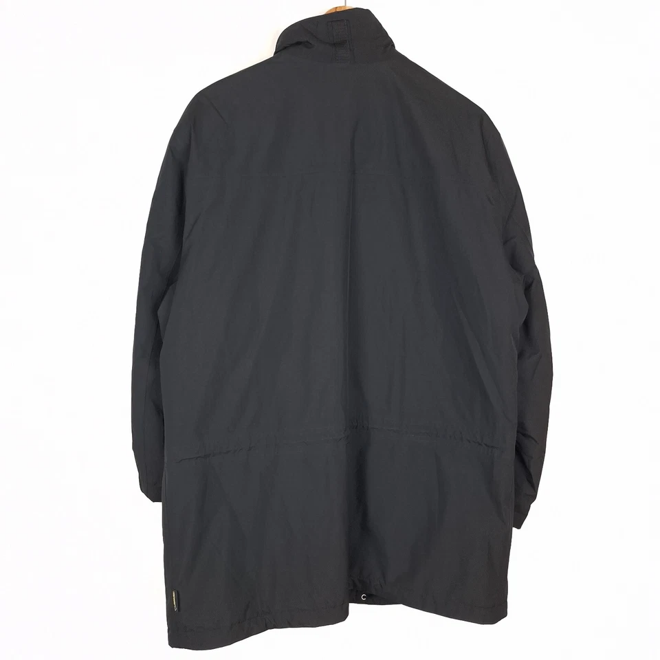 PIERRE CARDIN GORE-TEX Men Jacket Size IT52 UK42 XL Black Insulated Stand Collar - Image 2 of 4