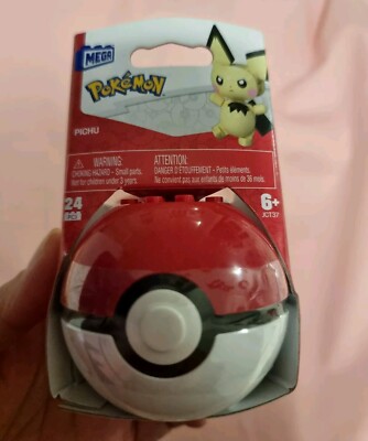 Mega Bloks Pokemon Pokeball Pichu NEW