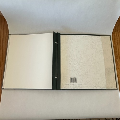 Pioneer Photo Album 50 Page Scrapbook (25 sheets) Green Deluxe Memory Book NEW - Picture 5 of 7
