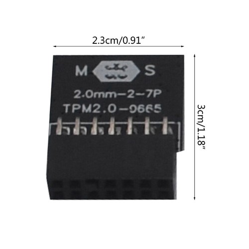 TPM 2.0 Remote Encryption Security Module Mini Security Module Replacement Parts - Afbeelding 8 van 8