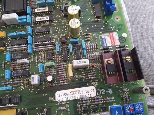 SIEMENS R1-106-100-502 IS.21 MICRO.PROC. TABLERO DE CONTROL VENTA RARA $799 - Imagen 2 de 4