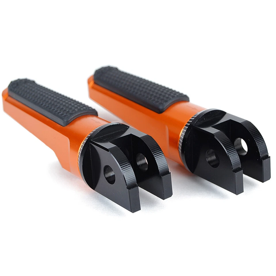 Front Rear Motorcycle Foot pegs For Aprilia Shiver 750 900 KTM 125 200 390 Duke Foto 2 de 4