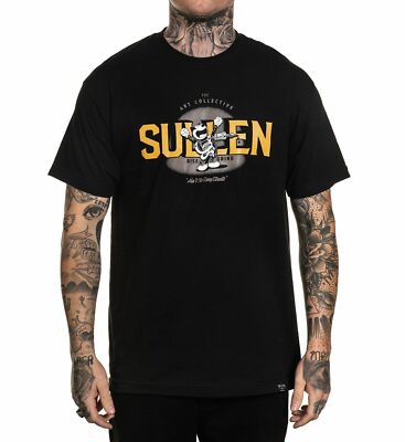 Sullen Easy Streets Rise Grind Cat Tattoo Rockabilly Retro Art Shirt SCM3668