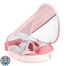 Mambobaby Non-Inflatable Baby Pool Float with...