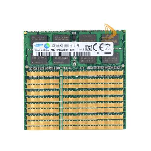 Samsung 80GB RAM 10 X 8GB DDR3 1333MHz PC3-10600S 204PIN SO-DIMM Laptop Memory - Picture 4 of 4