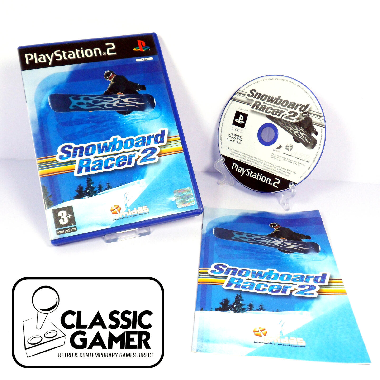 Snowboard Racer 2 (PS2) *Near Mint*