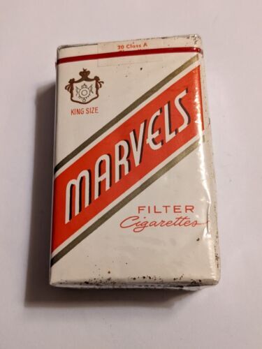 marvel tobacco tin VINTAGE MARVELS CIGARETTE TIN Embossed Litho Great 19.5 X 14.5 70 Years Old marvel tobacco tin VINTAGE MARVELS CIGARETTE TIN Embossed Litho Great 19.5 X 14.5 70 Years Old